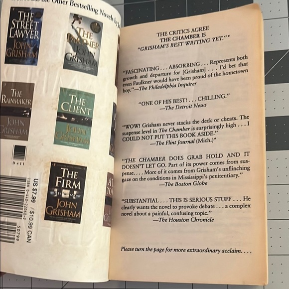 The Chamber by John Grisham Hardcover - Picture 5 of 7